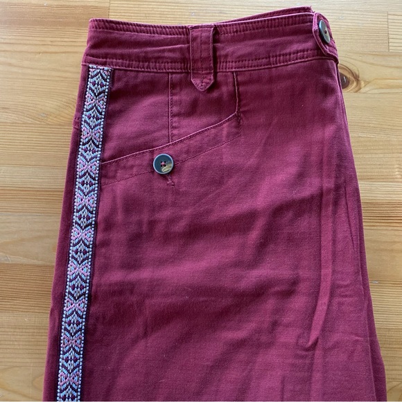 NWOT Anthropologie Tapered Side Stripe Pants - Picture 9 of 16